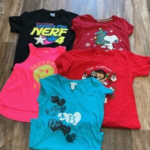 Billabong Blue Graphic Tee